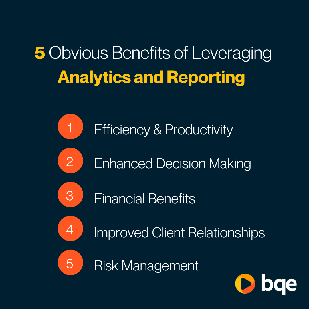 5 benefits of analytics and reporting