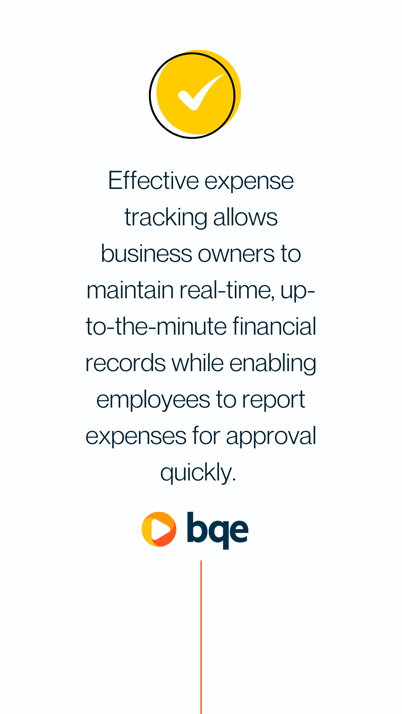 Effective expense tracking allows business owners to maintain real-time, up-to-the-minute financial records while enabling employees to report expenses for approval quickly.