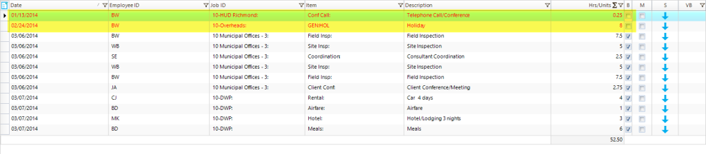 Billing Review