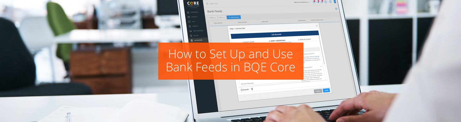 How to Set Up and Use Bank Feeds in BQE CORE Featured Image