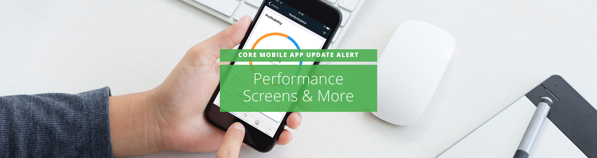 CORE Mobile App Update: Performance Screens & More Featured Image